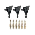 Set of 3 Ignition Coils & 6 NGK Iridium Spark Plugs for Sorento 3.5 V6 (2011–2015)