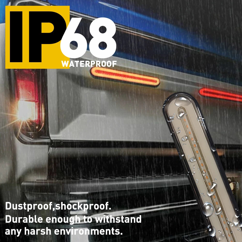 LED Brake Tail Turn Signal Light Bar for Fender Bagger