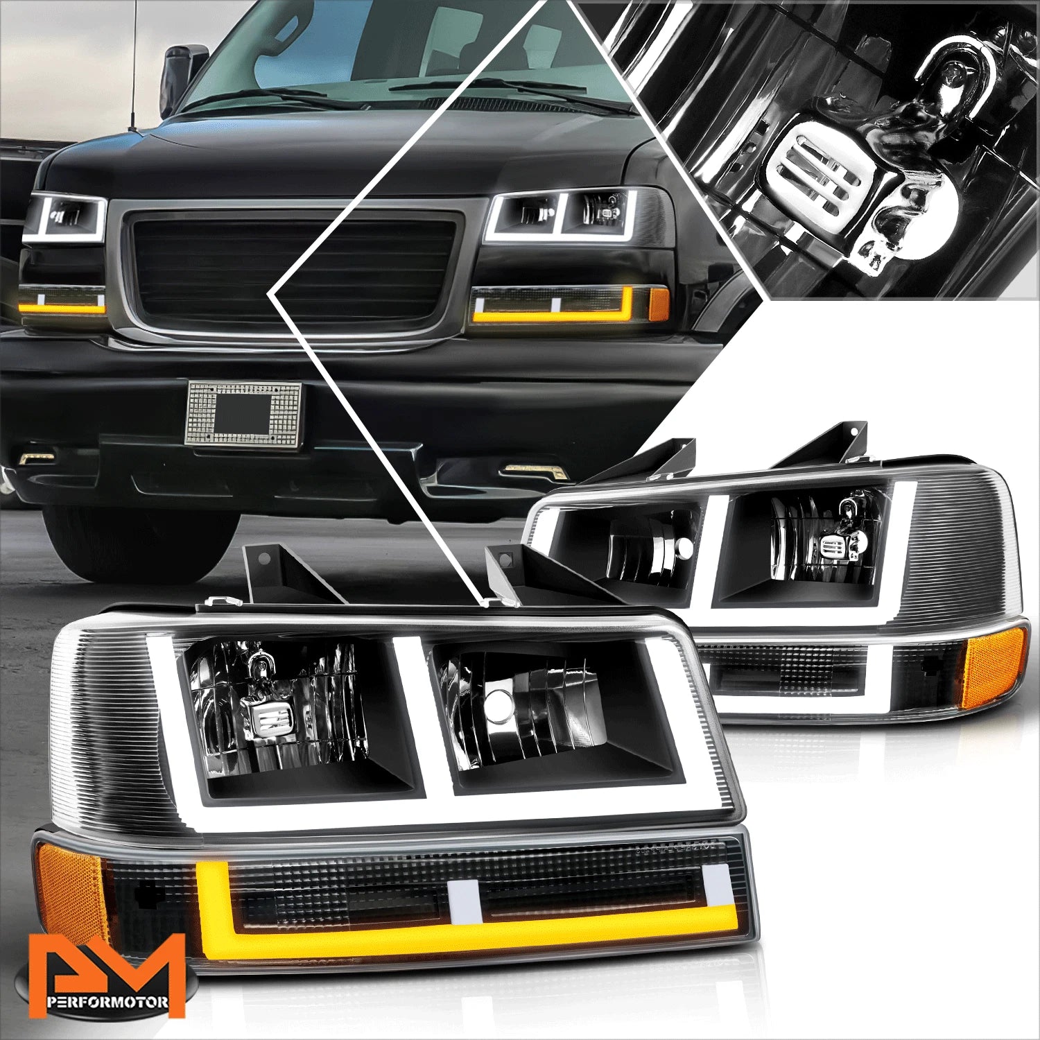 Matte Grey Front Grille for Dodge Grand Caravan (2008–2010)