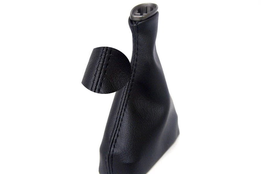 Automatic Shift Boot Cover for Acura MDX (2007–2013) Black PVC Leather