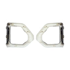 Set of 2 Black Fog Light Outer Bezel Covers for GMC Sierra Denali (2019–2021)