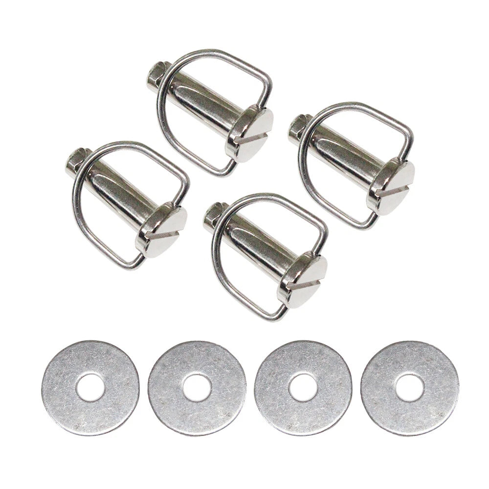 Set of 4 Saddlebag Mounting Pin Bolts for Harley Davidson Touring