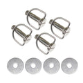 Set of 4 Saddlebag Mounting Pin Bolts for Harley Davidson Touring