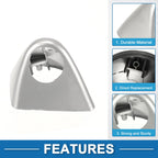 Washer Nozzle Cover Cap No. 61678252746 for BMW X5 (2000–2006) Silver Tone