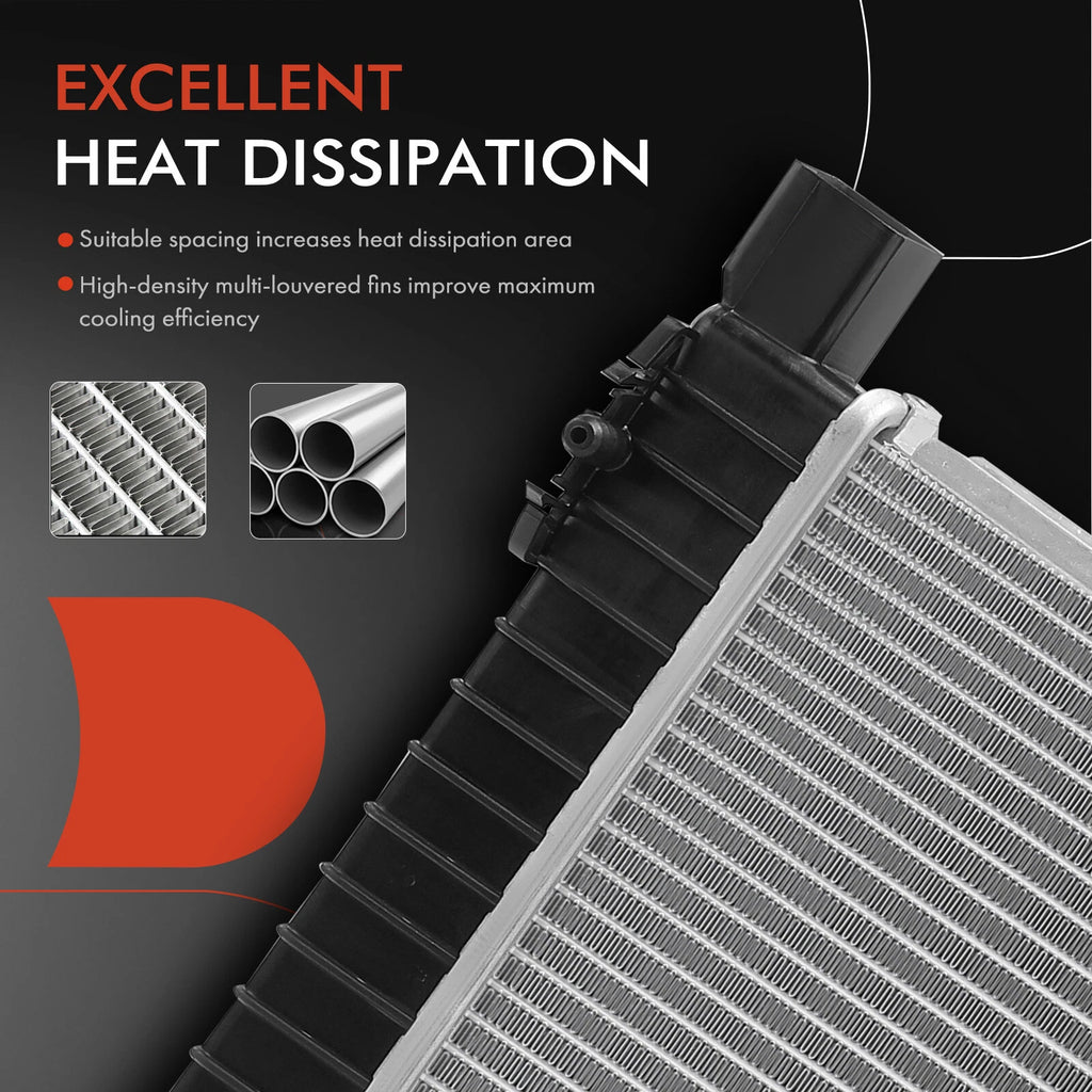 Radiator with Trans Oil Cooler for Mercedes-Benz W203 C230 C280 C350 (2007)