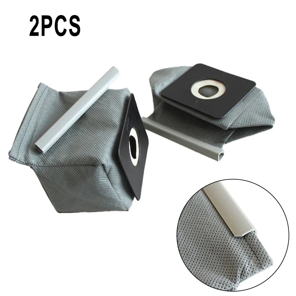 2X Washable Textile Dust Bags for Vacuum Cleaner (Compatible Models)