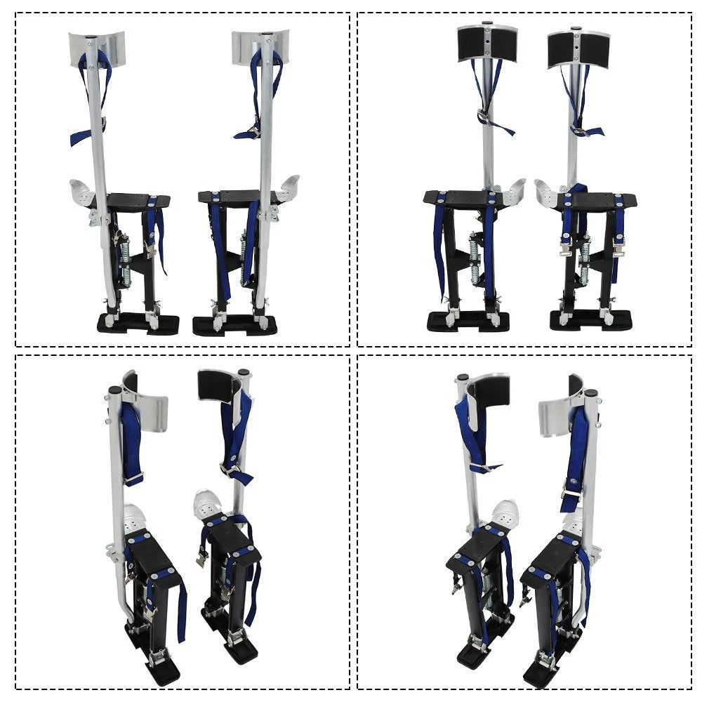 Adjustable Drywall Stilts 18"-30" for Painting Tool (Aluminum Alloy)