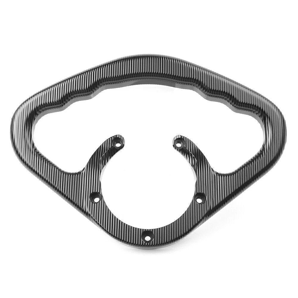 Black Passenger Hand Grab Bar Handle for Kawasaki ZZR1400 (2006–2012), ZZR1200 (2002–2005)