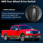 4WD 4x4 Switch for Ford F-150 (2004–2008) & Lincoln Mark LT (2006–2008) No. 4L3Z-14B166-BA