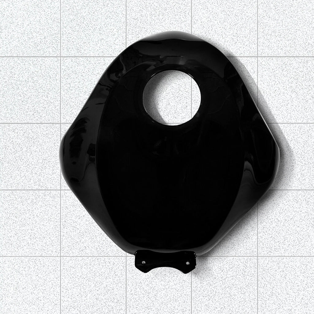 Glossy Black ABS Gas Fuel Tank Cover for Kawasaki Ninja ZX10R (2008–2010)