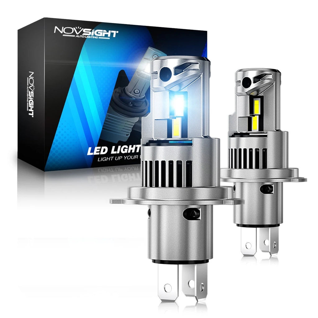 H4 9003 LED Headlight Bulb for NOVSIGHT (90W, 20000LM, 6500K)