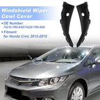 Set of 2 Windshield Cowl Replacement for Honda Civic (2012–2015) 74210-TR0-A00