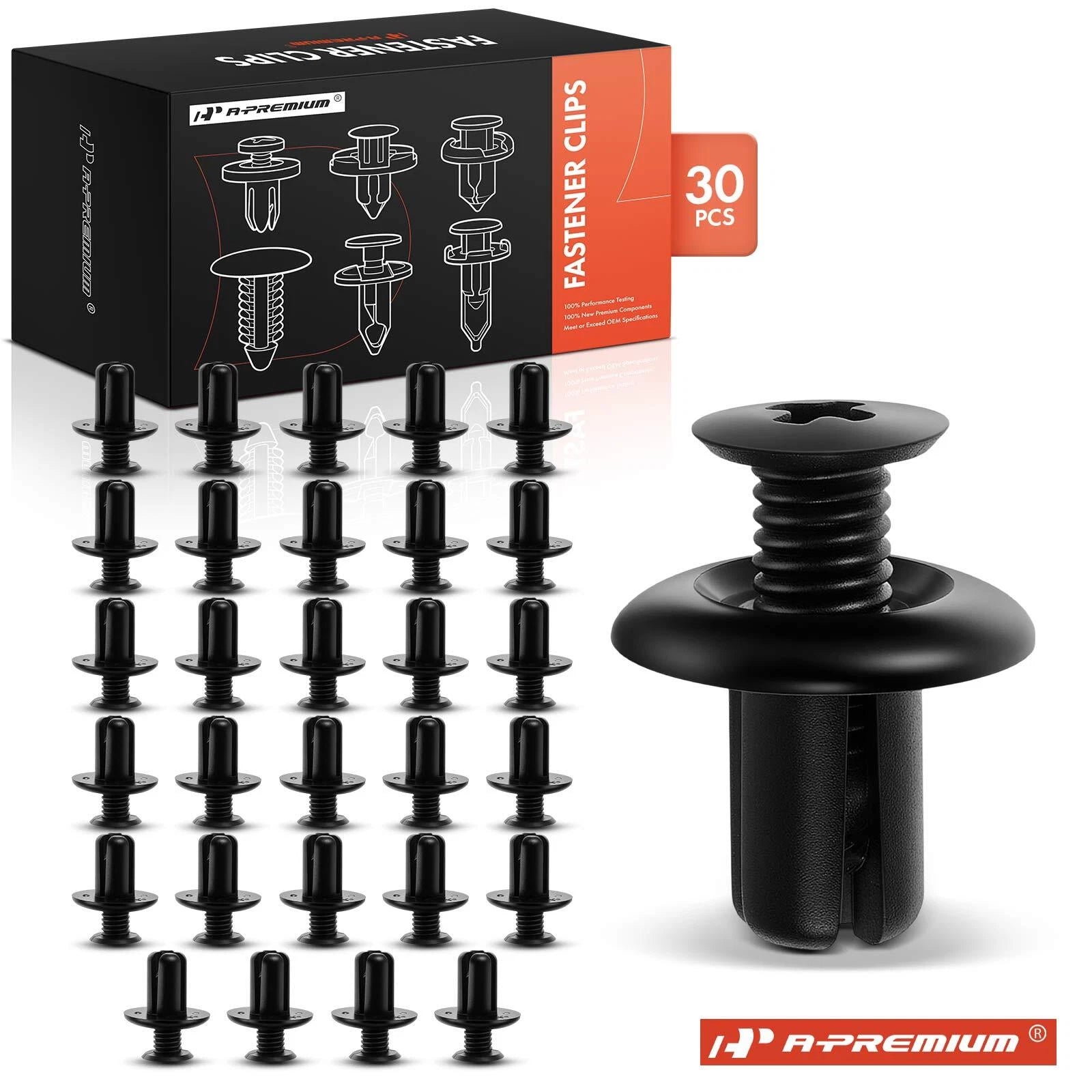 30Pcs Nylon Fender Liner Retainer Clips for Hyundai Kia 
