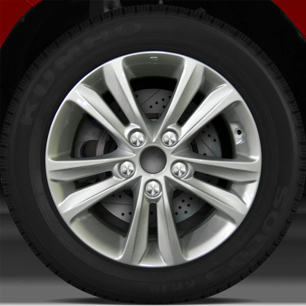 16x6.5 Wheel (5 Double Spk Bright Med Silver Full Face) for 11-14 Hyundai Sonata
