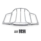 Chrome Luggage Rack for Harley Air Wing Tour Pak Trunk (1993–2013)
