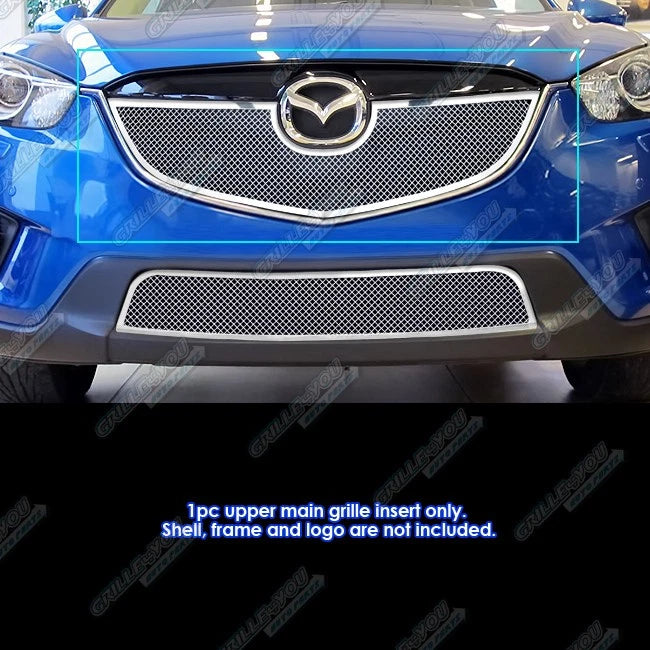 Stainless Steel Mesh Grille Inserts for Mazda CX-5 (2012–2015)