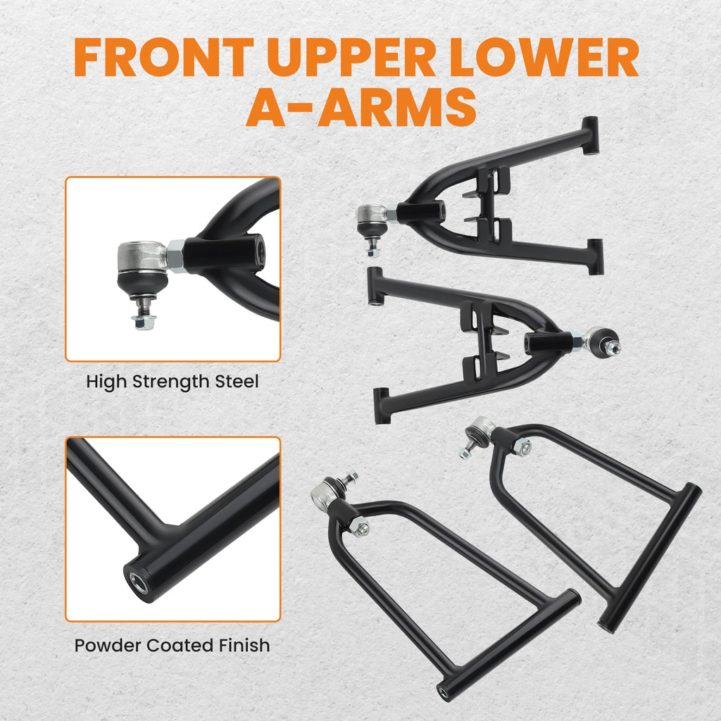 Front Lower Upper A-Arms for Yamaha YFZ450 (2004–2013)