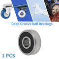 Deep Groove Ball Bearing 604-2RS for Scooter Skateboard Wheel (4x12x4mm)