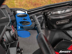 Grab Bar Cup Holder for Polaris RZR 900/1000 (See Fitment) - Blue