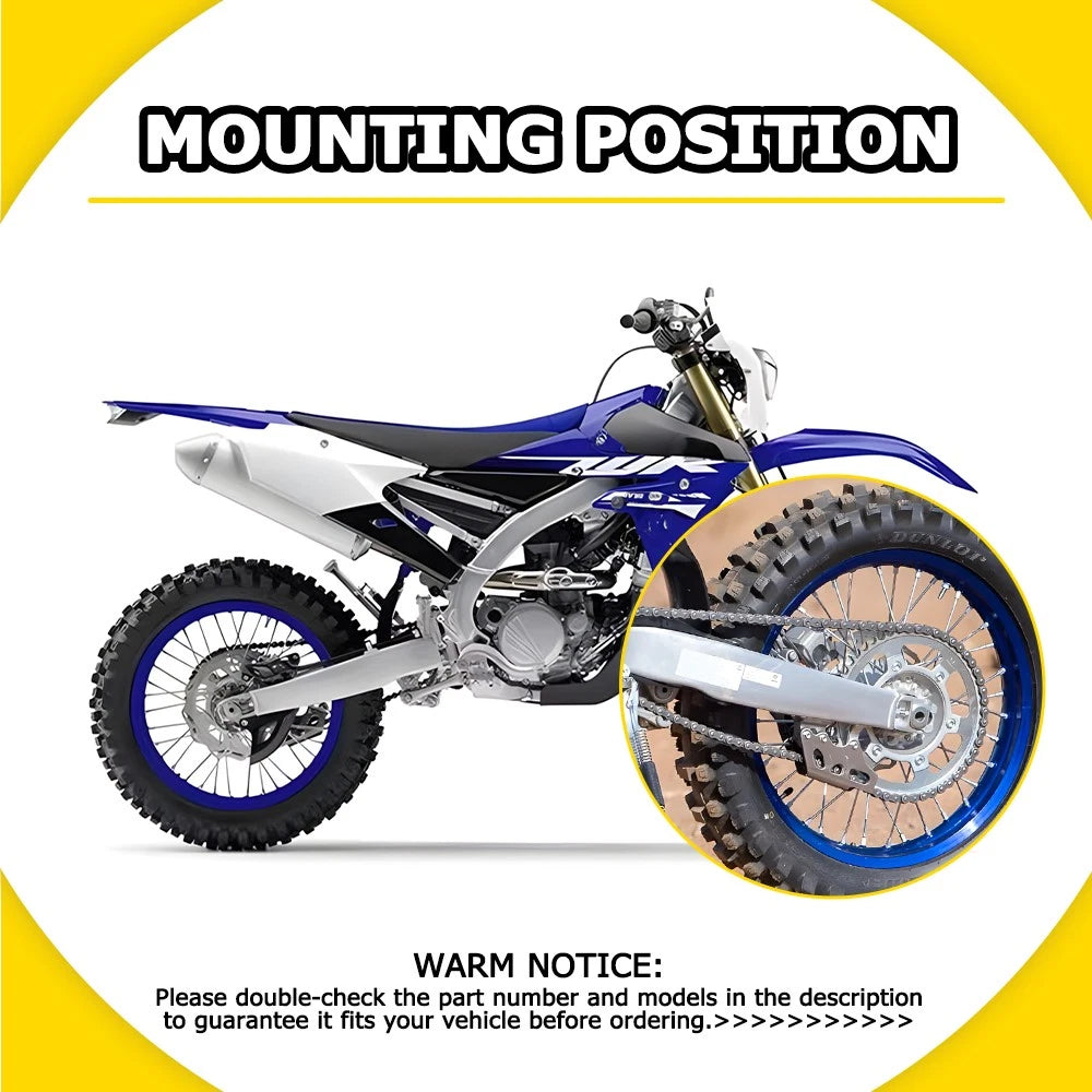 Rear Wheel Bearings Seals Kit 25-1252 for Yamaha YZ400F (1999)