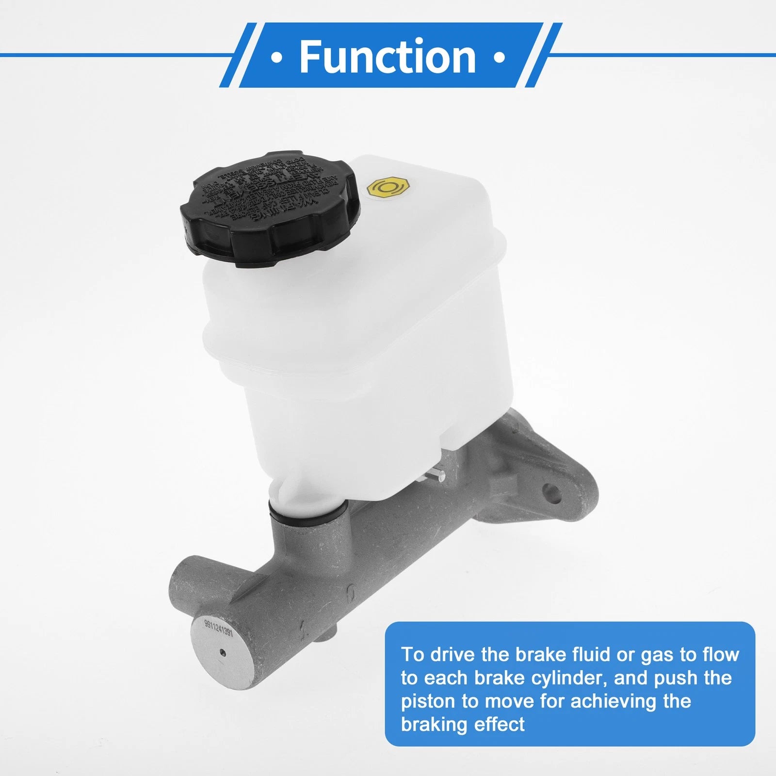 Brake Master Cylinder with Reservoir No. 585103K200 for Hyundai Sonata (2006–2008)