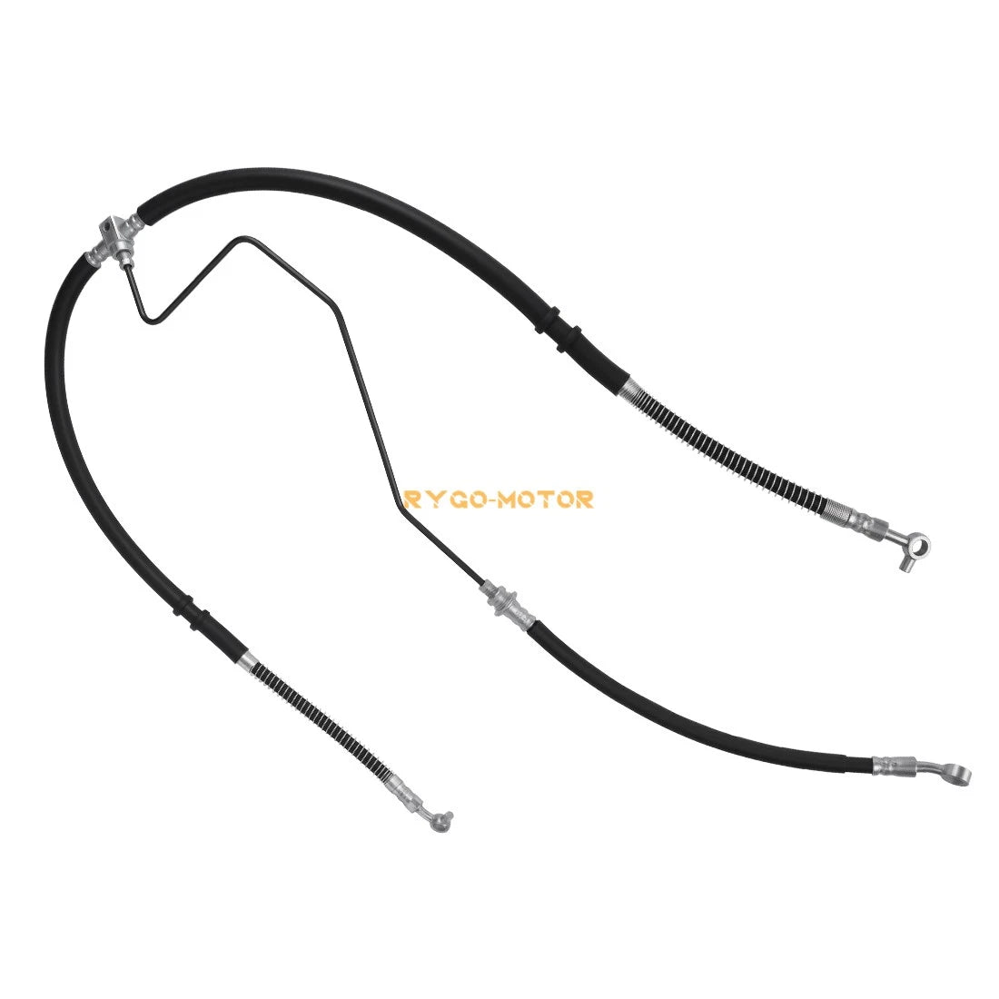 Front Brake Hose Lines & Pipe Kit for Yamaha Raptor 700 YFM700 YFM700R (2006–2024)