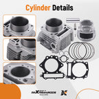 Cylinder Piston Gasket Kit for Yamaha Grizzly 600 XT600 (1999–2001)