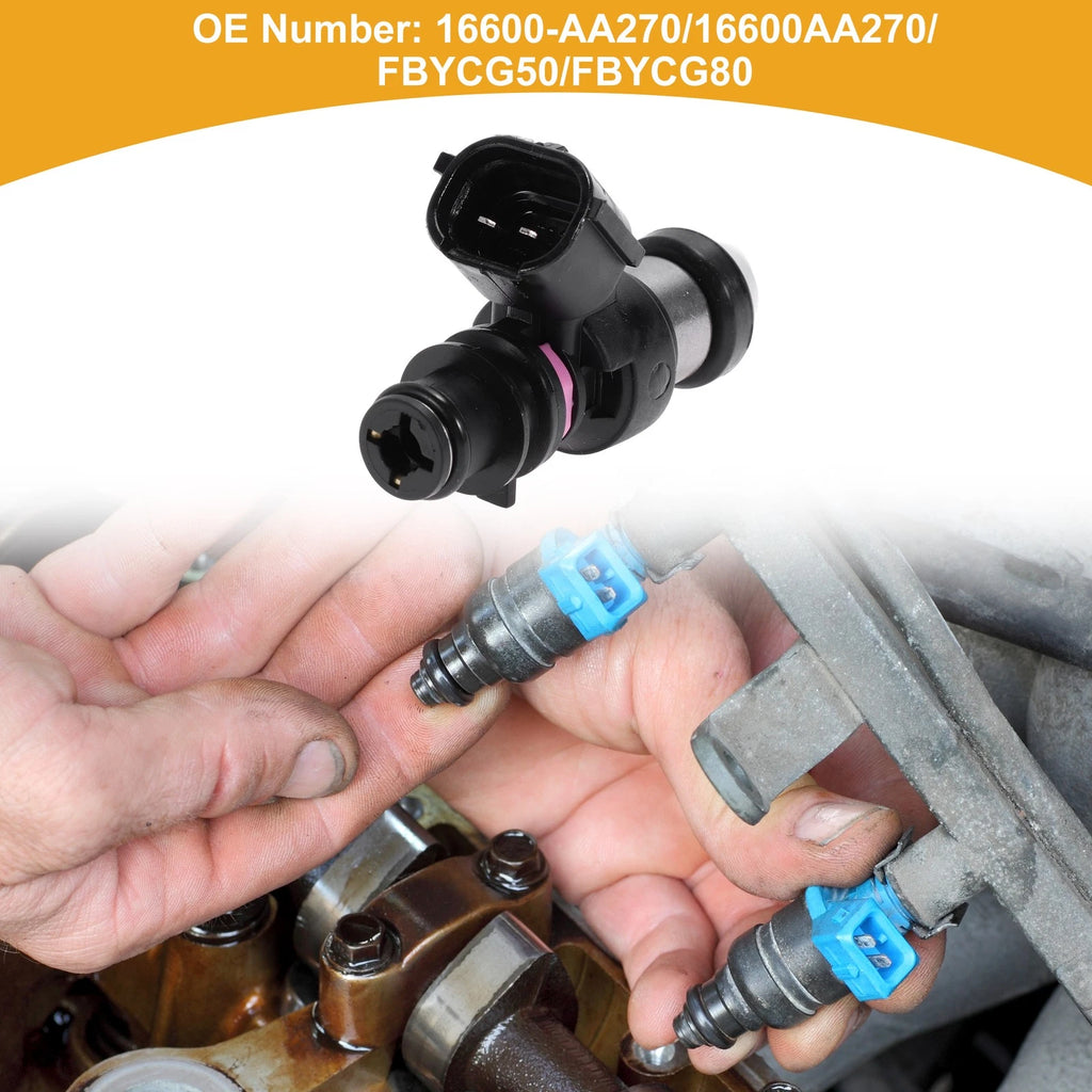 1 Pcs Fuel Injector No.16600-AA270 for Subaru Legacy (2003–2009)
