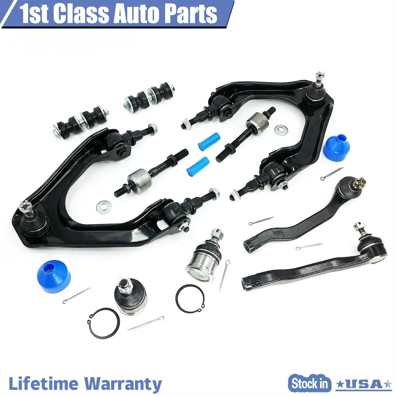 Control Arm Tie Rod Ball Joint Kit for Honda Accord (1990–1993)