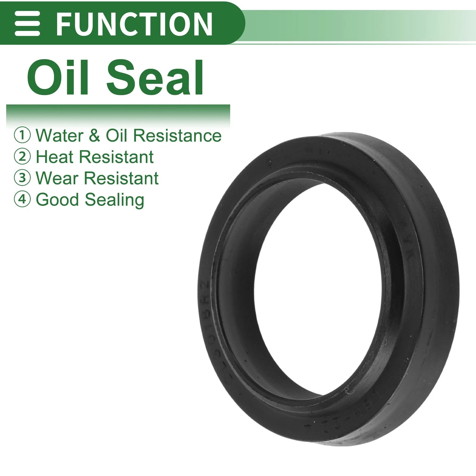 Set of 5 Oil Seal Rotary Shaft Seal NBR Rubber 22.4x30.4x4.5mm