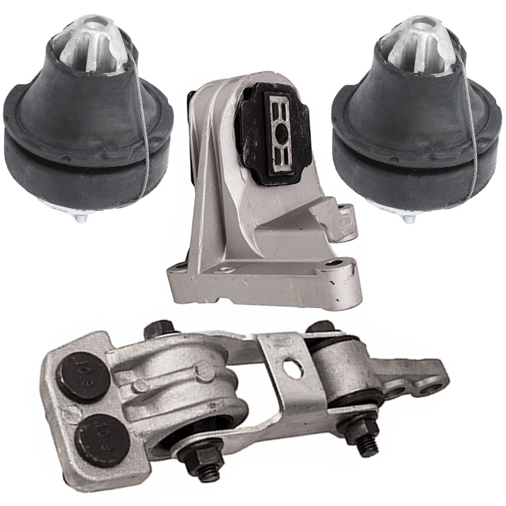 Set of 4 Engine Motor Mounts Torque Rods for Volvo S60 V70 XC70 XC90 (2001–2010)
