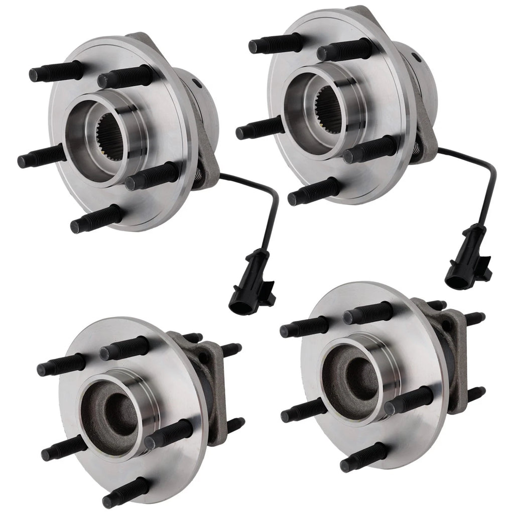 Set of 4 Wheel Hubs for Chevy Malibu