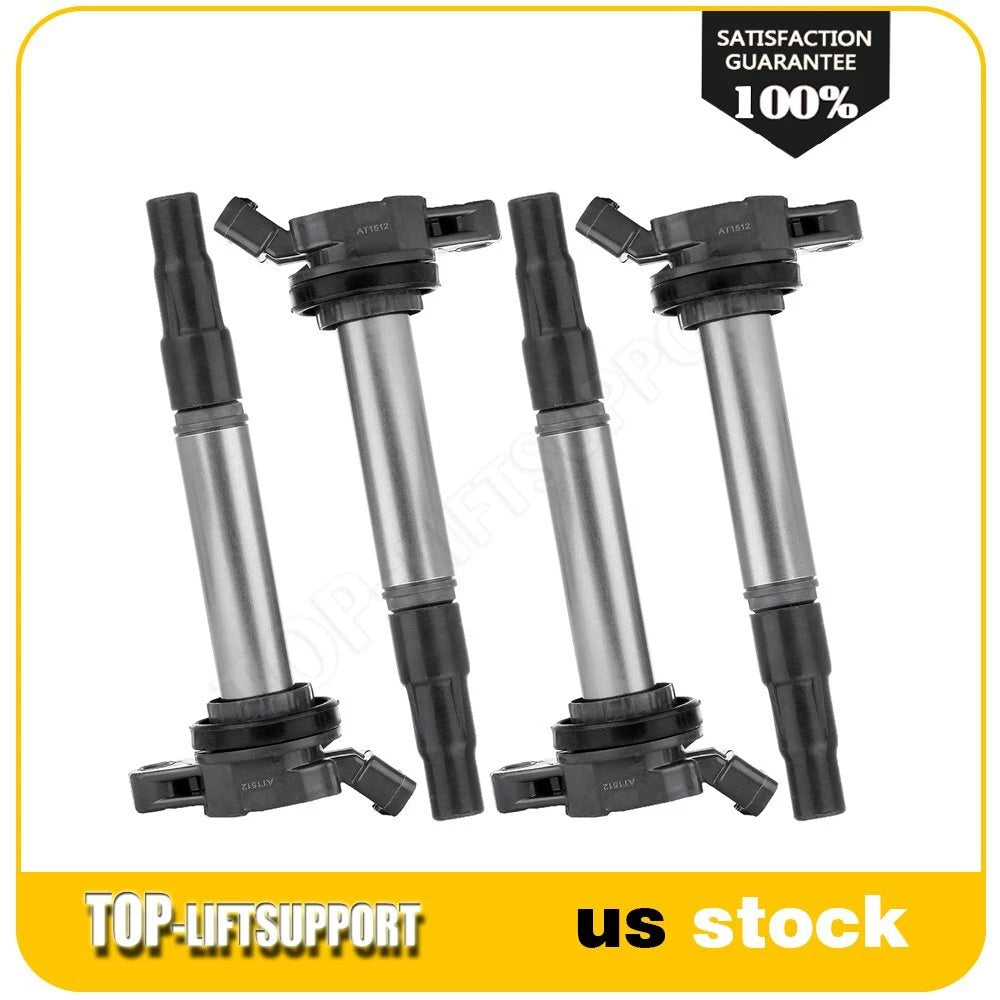 Set of 4 Ignition Coils for Pontiac Vibe (2009–2012)