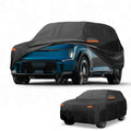 Waterproof Car Cover for Kia EV9 (2023–2023) 190T-PU, Black, Zipper