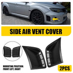2X Front Bumper Side Air Vent Cover for Subaru Impreza WRX STi (2008–2014)