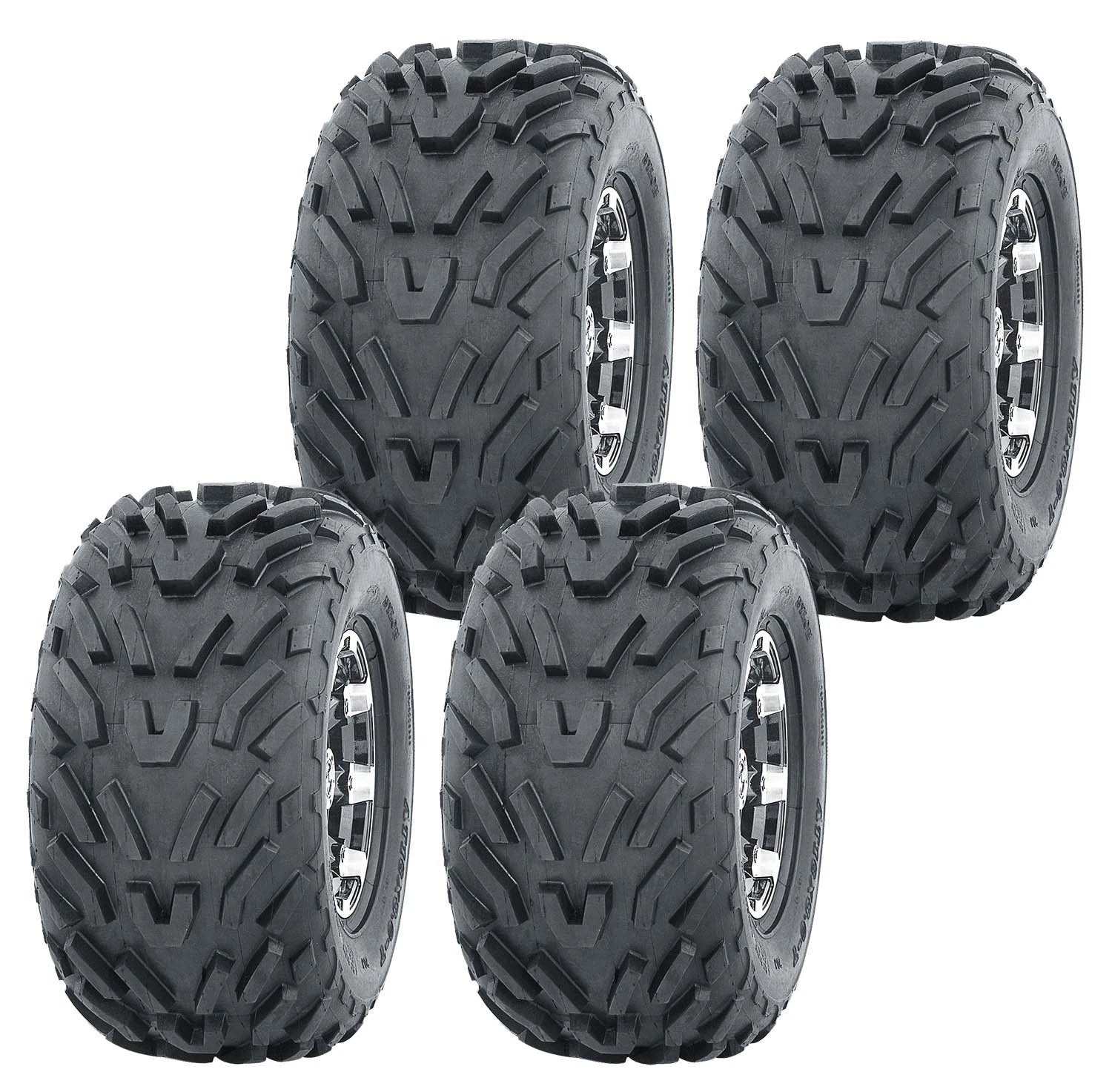 Set of 4 WANDA ATV Tires 16x8-7 (16X8X7) 4PR