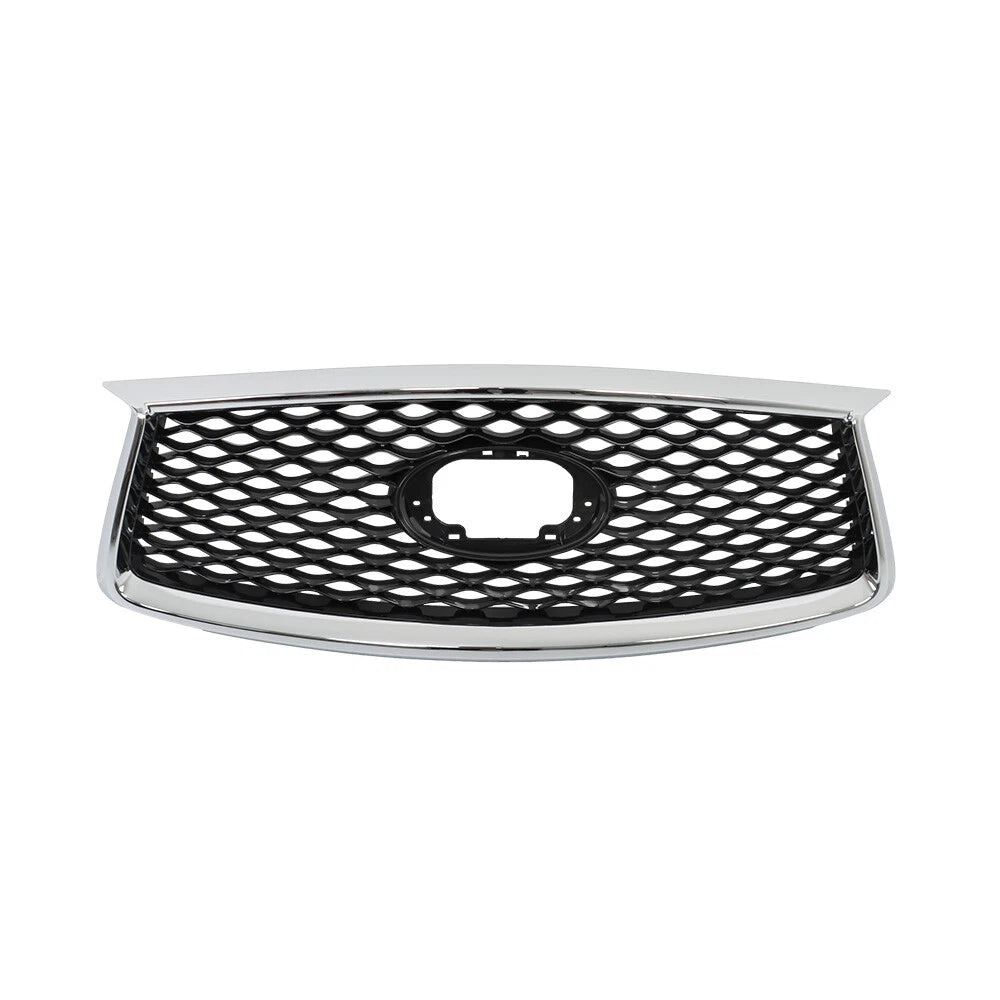 Chrome Black Front Upper Grille for Infiniti QX50 (2019â2023)