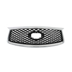 Chrome Black Front Upper Grille for Infiniti QX50 (2019â2023)