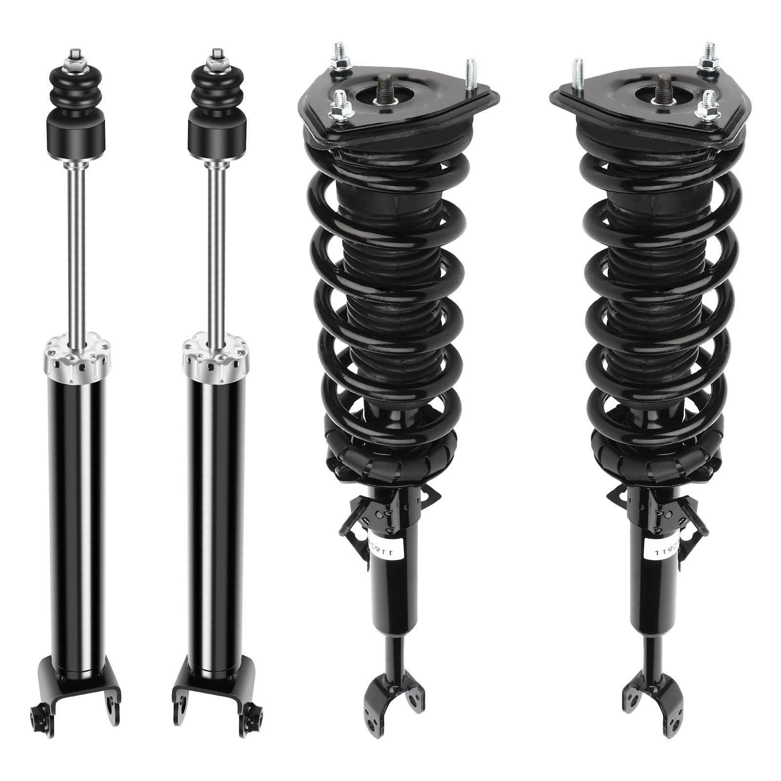 Set of 4 Front Quick Complete Struts for Infiniti G35 RWD (2003–2007)