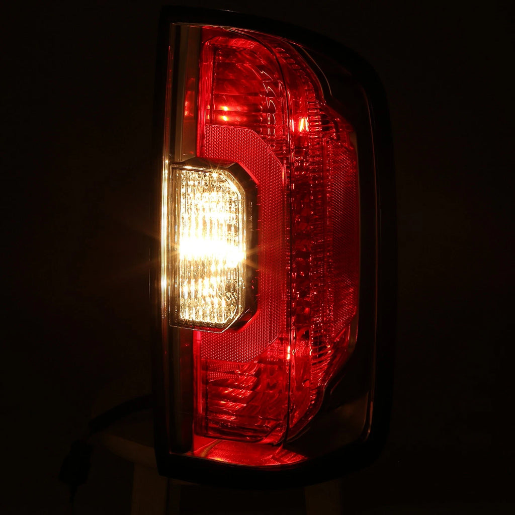Passenger Side Taillight for GMC Canyon (2015–2022) OE Style Chrome Housing Red Lens