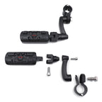 Foot Peg Kit for Harley Fat Boy (2000–2023) - Pirate Skull, 1.25" Engine Guard