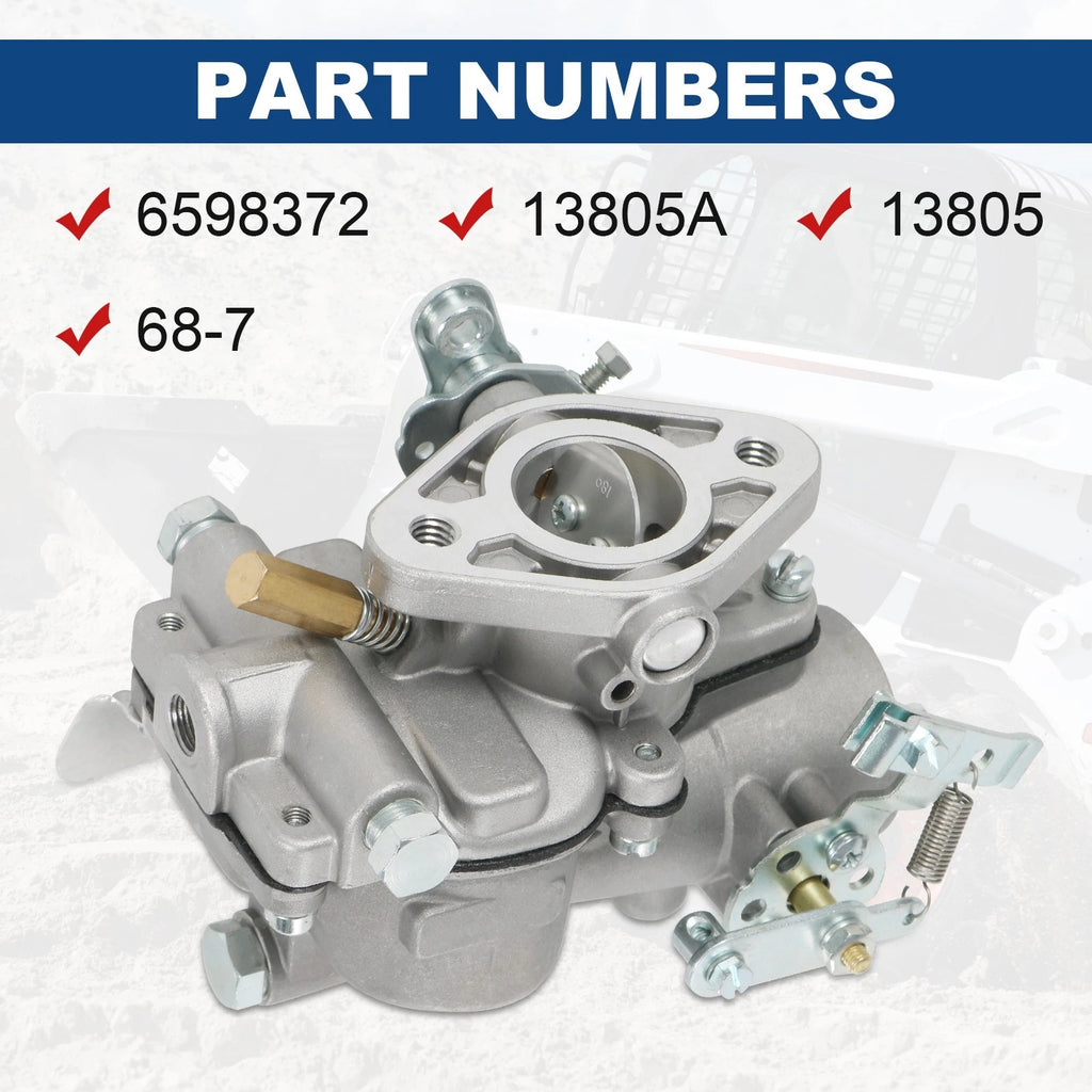 Carburetor for Ford 1.6L Clark Bobcat Skid Steer (Year Unknown)