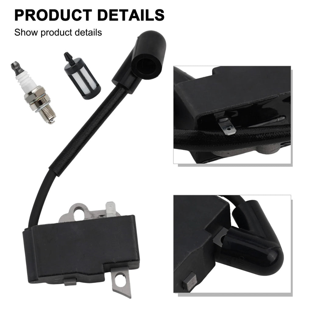 Ignition Coil Kit for FS40 FS50 FS56RC FS56 FS56C FS56R FS70R (Compatible)