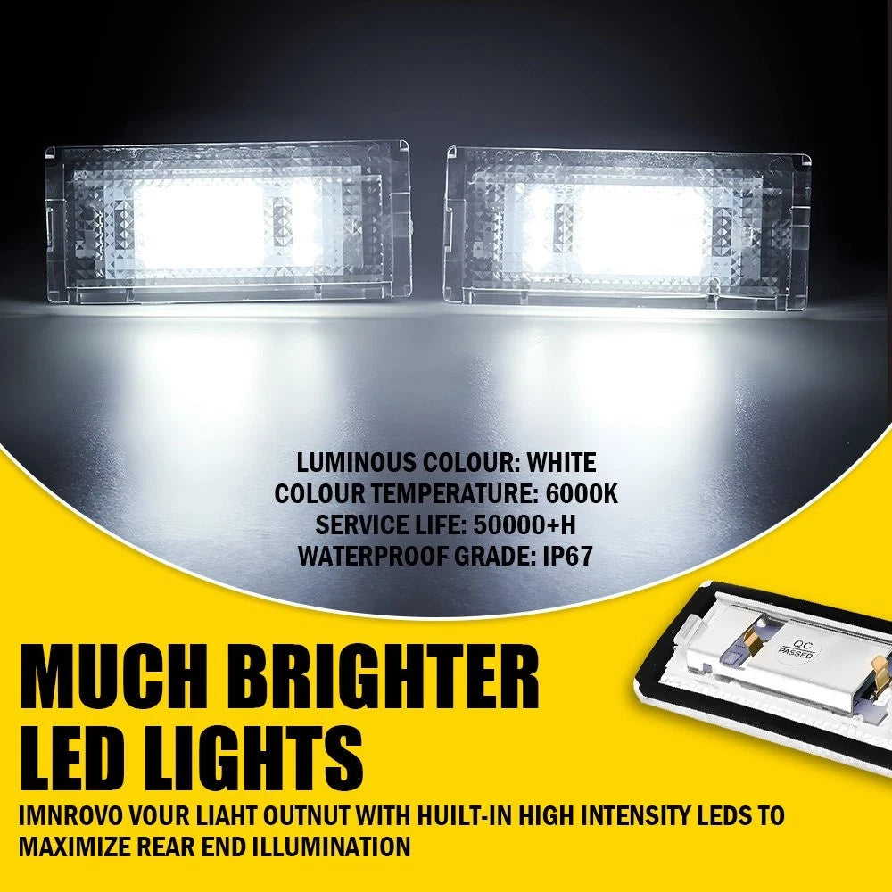 License Plate Light for BMW 3-Series E46 (1998–2006)