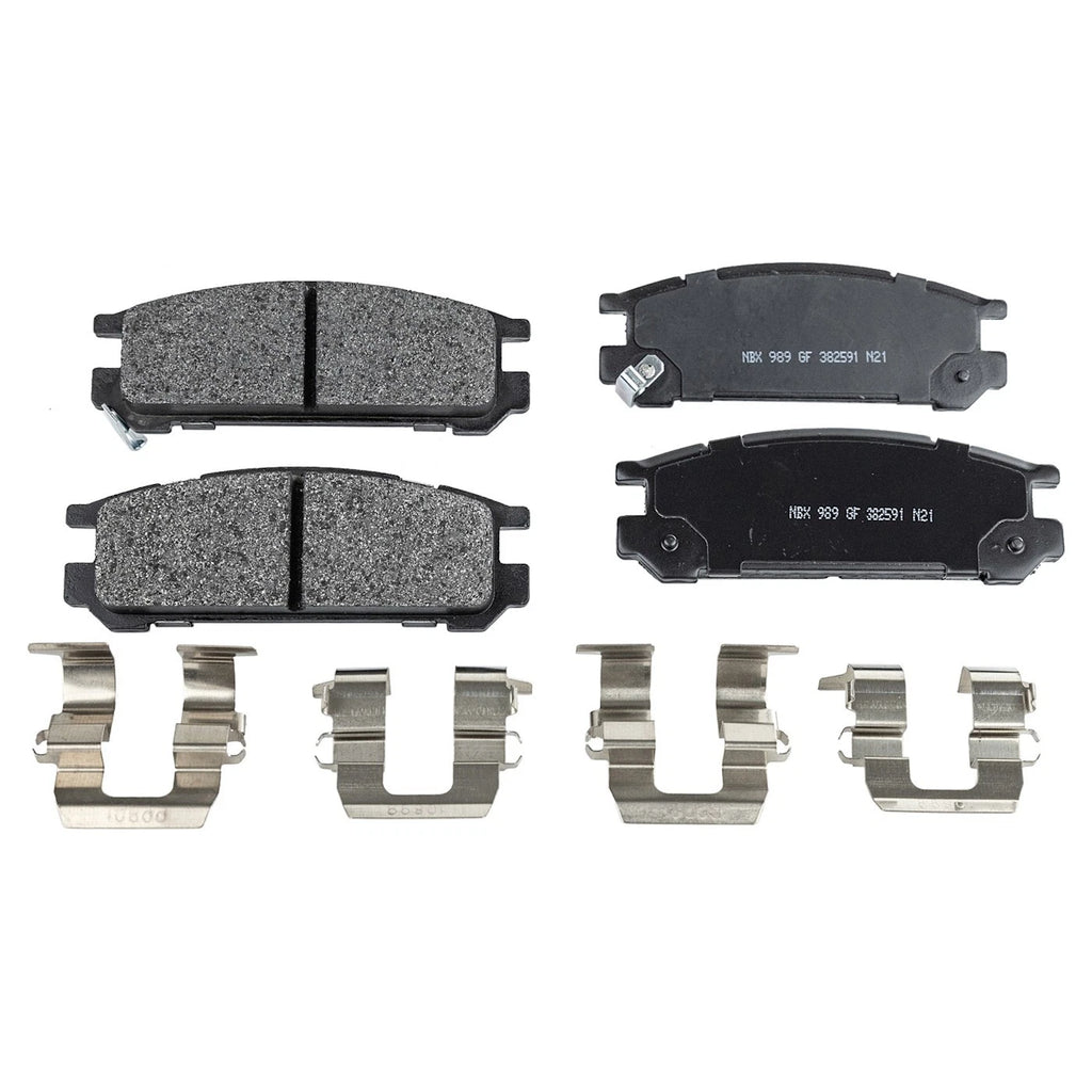 Rear Brake Disc Rotors and Pads Kit for Subaru Legacy Impreza