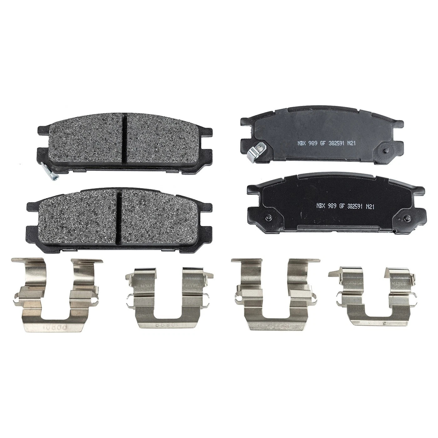 Rear Brake Disc Rotors and Pads Kit for Subaru Legacy Impreza