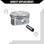 Set of 1 Engine Piston and Pin Snap Ring for Chevrolet Cruze (2011–2019)