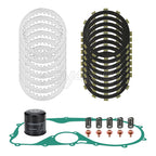 Clutch Plates Gasket Oil Filter Kit for Kawasaki Vulcan 800 VN800A/B/E (1995–2006)