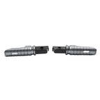 Gray Front Footrest Pegs for Aprilia APR 150 GPR 125 150 250 RS125 Tuono 125