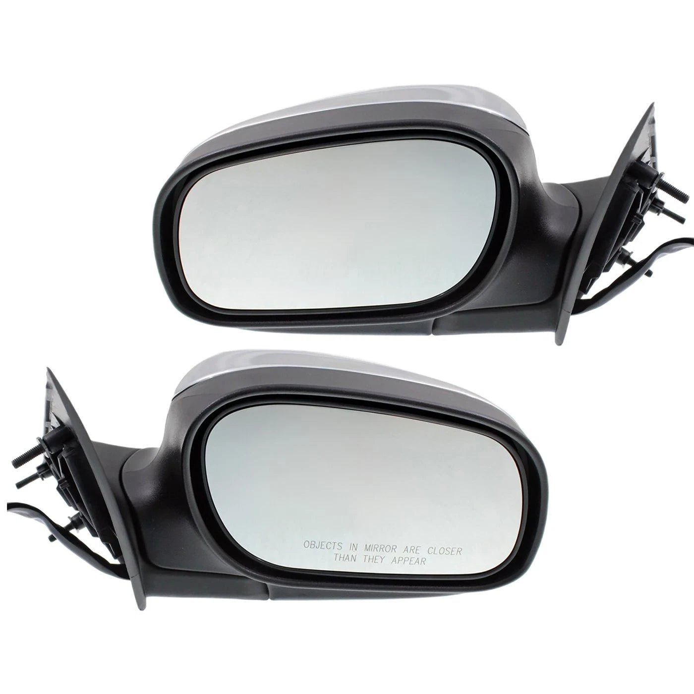 Set of 2 Chrome Power Mirrors for Mercury Grand Marquis (1998–2008)